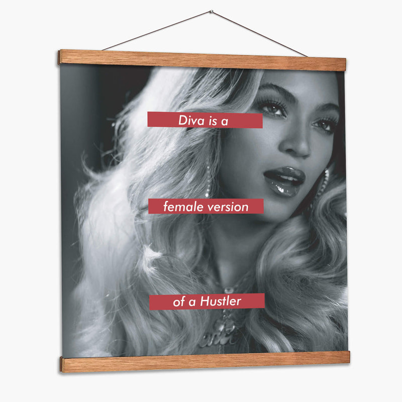 Beyoncé Diva | Cuadro decorativo de Canvas Lab