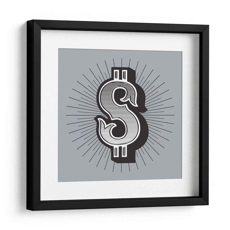 Dollar | Cuadro decorativo de Canvas Lab