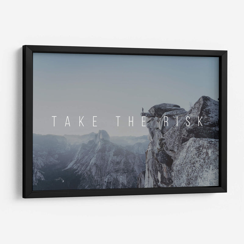 Take the Risk | Cuadro decorativo de Canvas Lab
