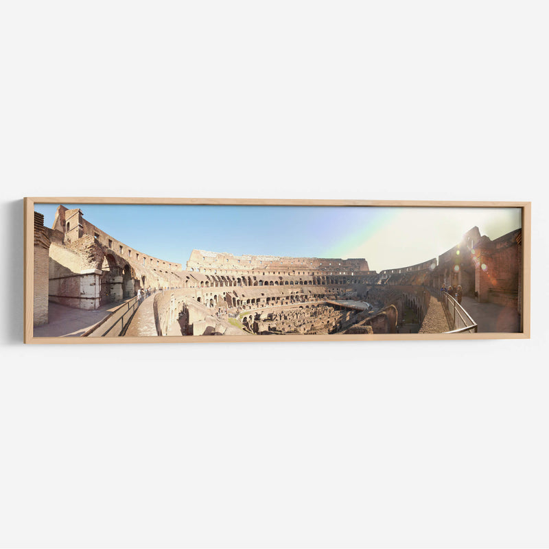 Interior del Coliseo romano | Cuadro decorativo de Canvas Lab