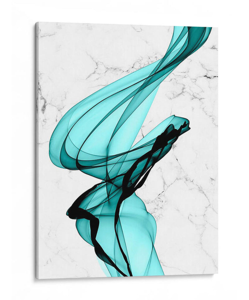 Cintas Teal I - Irena Orlov | Cuadro decorativo de Canvas Lab