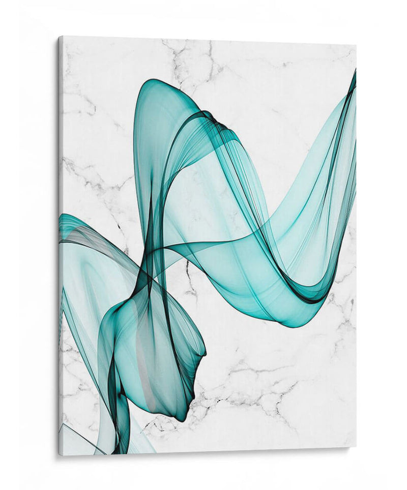 Cintas Teal Iii - Irena Orlov | Cuadro decorativo de Canvas Lab