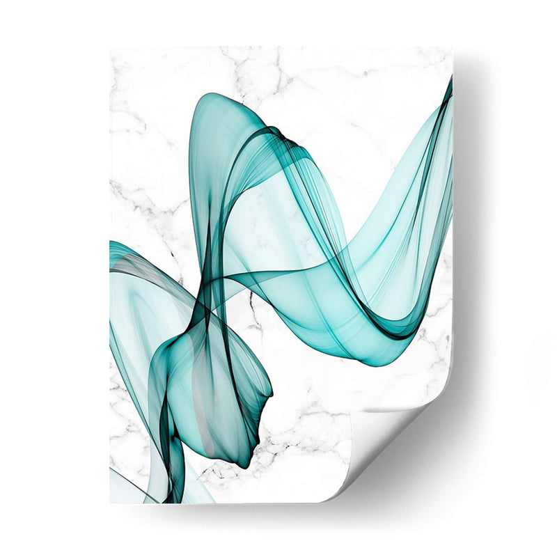 Cintas Teal Iii - Irena Orlov | Cuadro decorativo de Canvas Lab