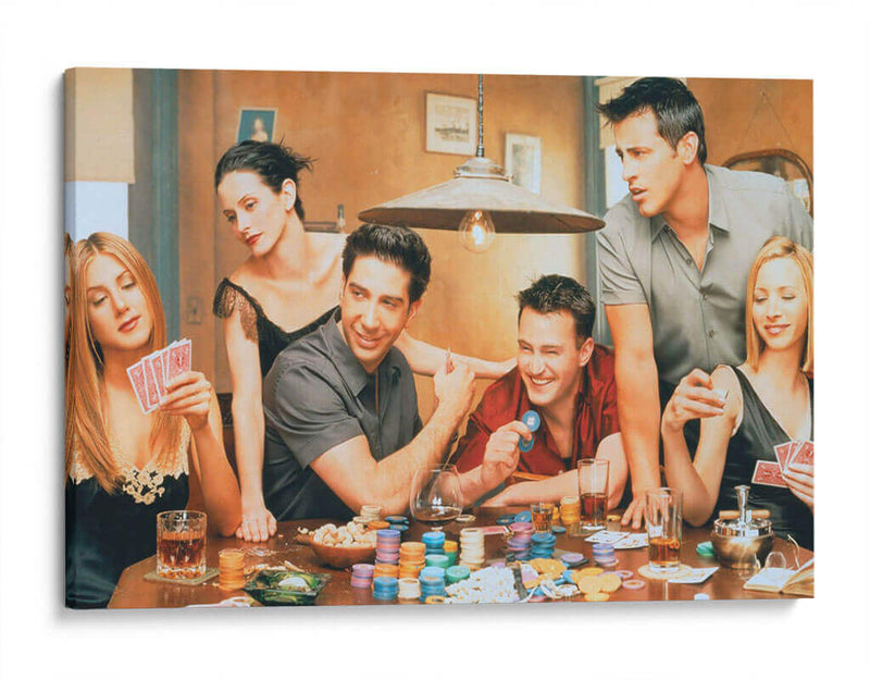The One With All The Poker | Cuadro decorativo de Canvas Lab