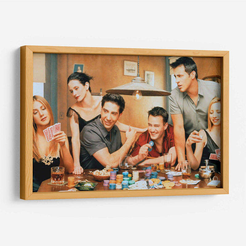 The One With All The Poker | Cuadro decorativo de Canvas Lab