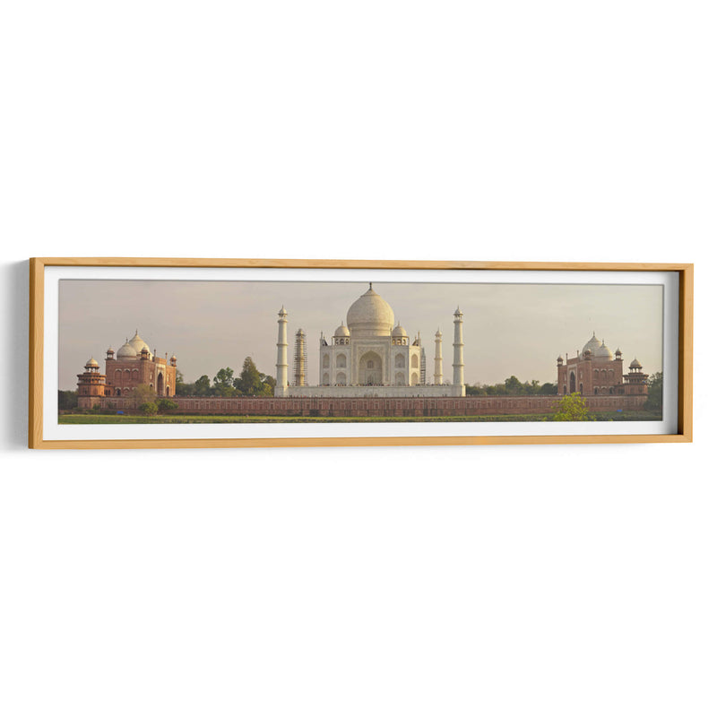Taj Mahal en panorama | Cuadro decorativo de Canvas Lab