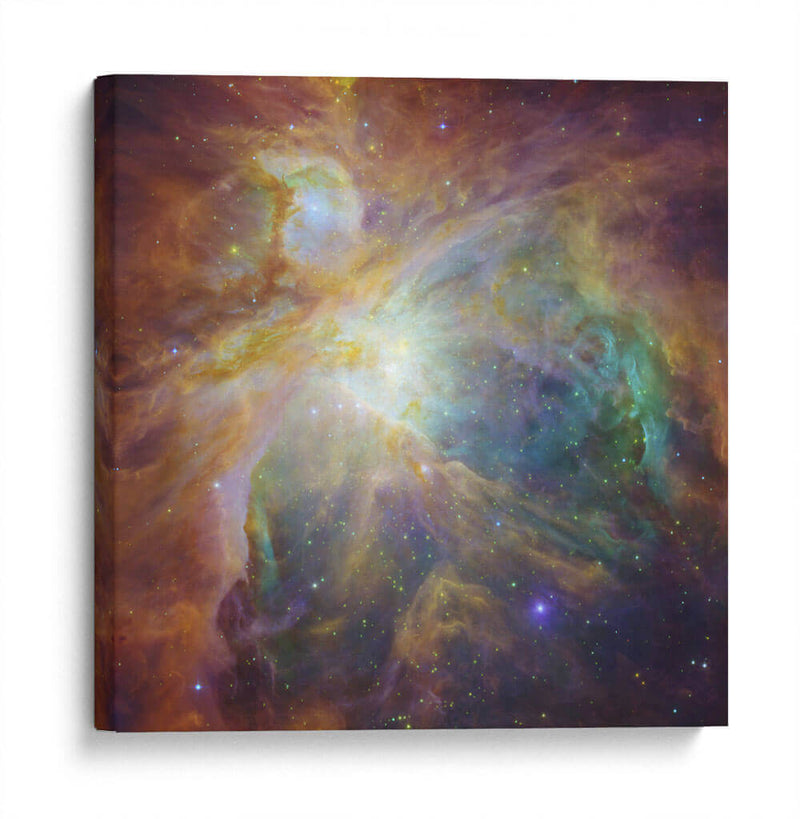 Spitzer y el Hubble crean una obra maestra vistosa | Cuadro decorativo de Canvas Lab