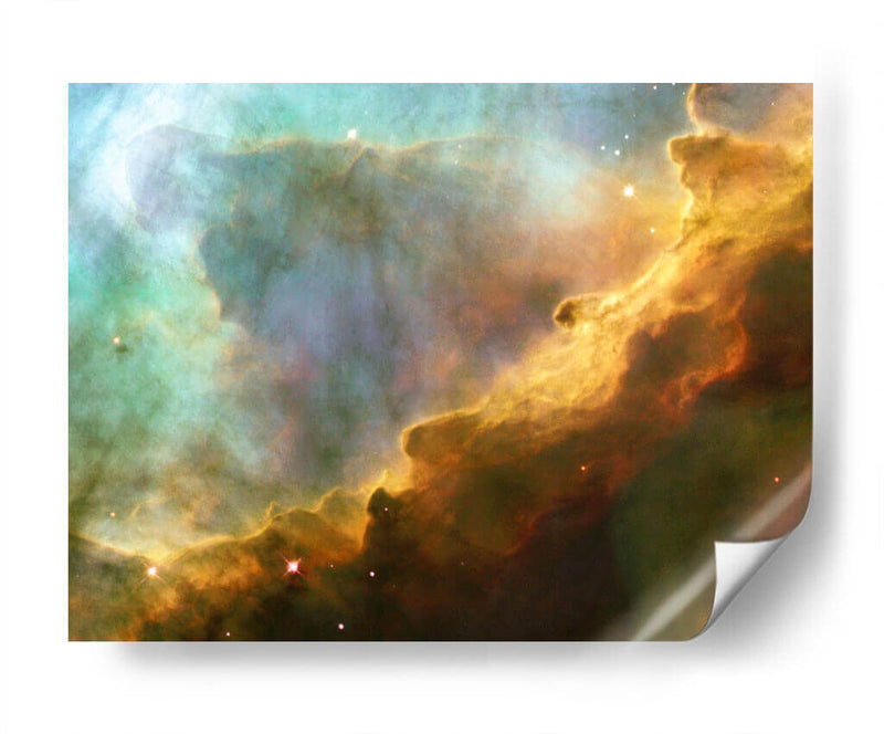 Una tormenta perfecta de gases turbulentos en la Nebulosa Omega-Cisne (M17) | Cuadro decorativo de Canvas Lab