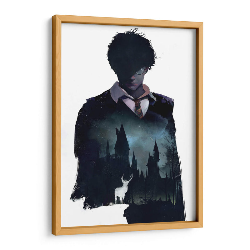 Harry en Hogwarts | Cuadro decorativo de Canvas Lab