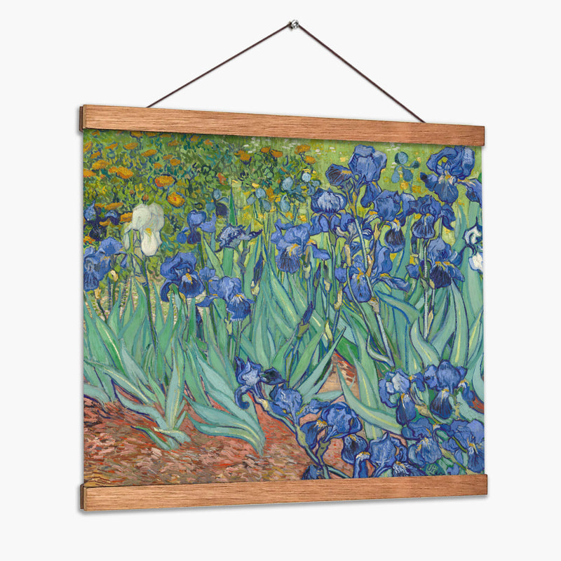 Lirios - Vincent Van Gogh | Cuadro decorativo de Canvas Lab