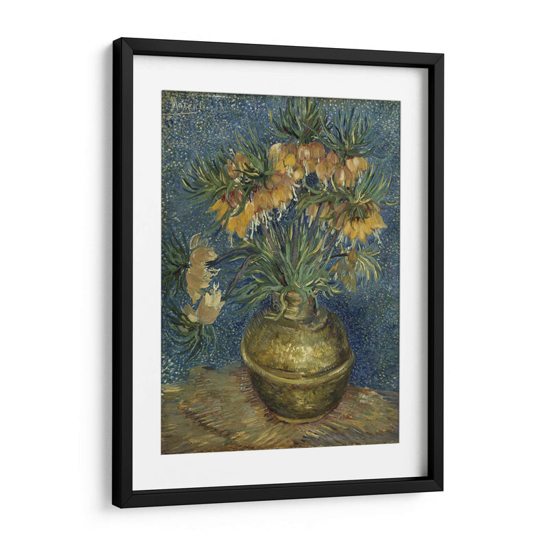 Corona imperial fritilliaria en un jarrón de cobre - Vincent Van Gogh | Cuadro decorativo de Canvas Lab