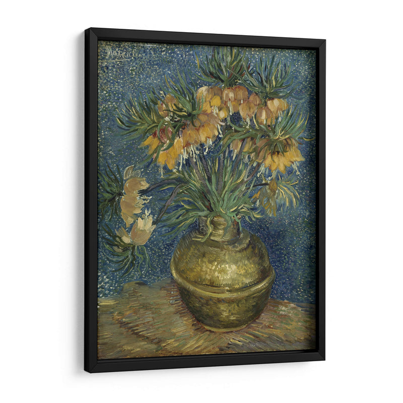 Corona imperial fritilliaria en un jarrón de cobre - Vincent Van Gogh | Cuadro decorativo de Canvas Lab