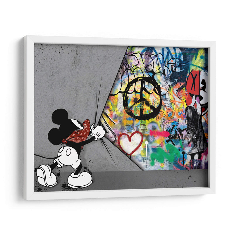 Pop Art Mouse Zoom - David Aste | Cuadro decorativo de Canvas Lab