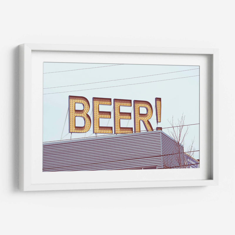 Hora de una cerveza | Cuadro decorativo de Canvas Lab