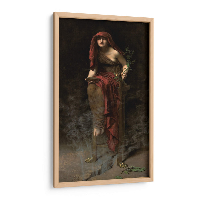 Sacerdotisa de Delfos - John Collier | Cuadro decorativo de Canvas Lab