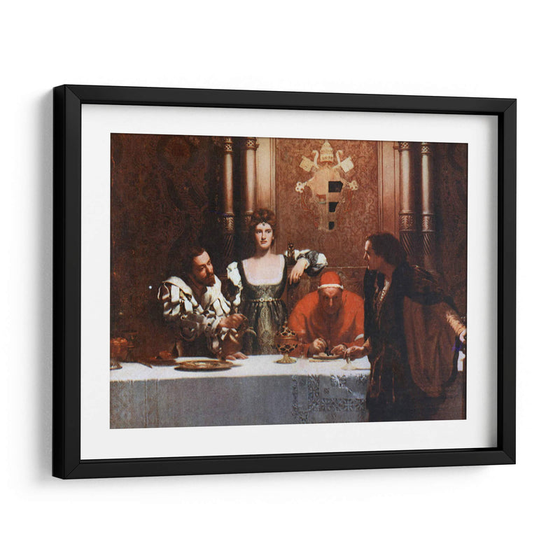Una copa de vino - John Collier | Cuadro decorativo de Canvas Lab