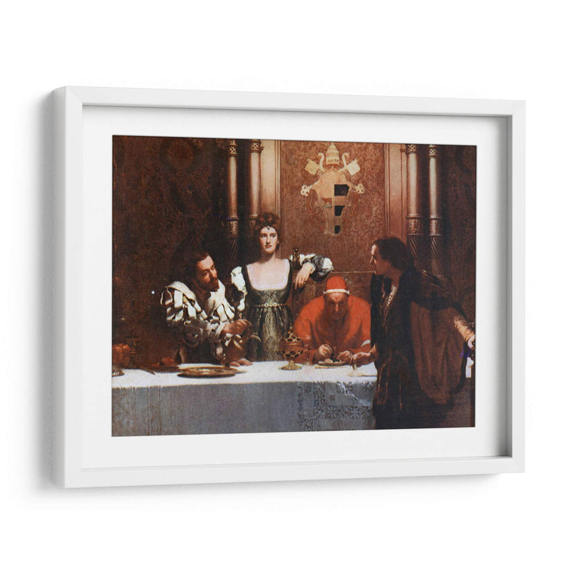 Una copa de vino - John Collier | Cuadro decorativo de Canvas Lab