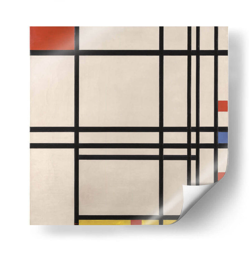Abstracción - Piet Mondrian | Cuadro decorativo de Canvas Lab