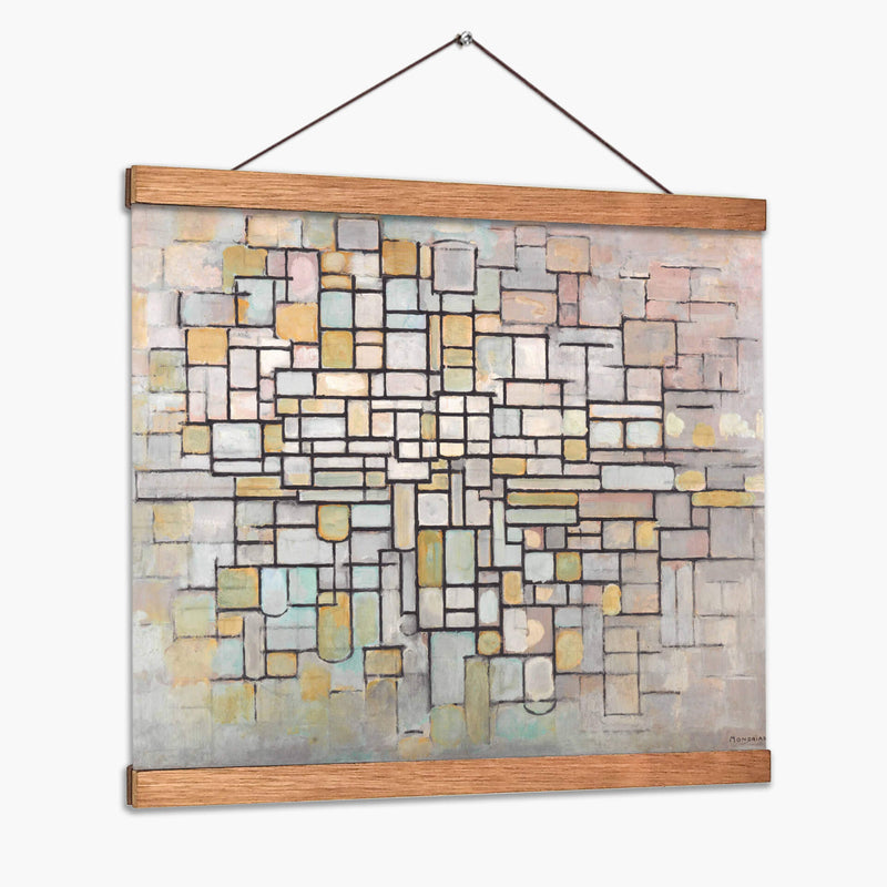 Composición II - Piet Mondrian | Cuadro decorativo de Canvas Lab
