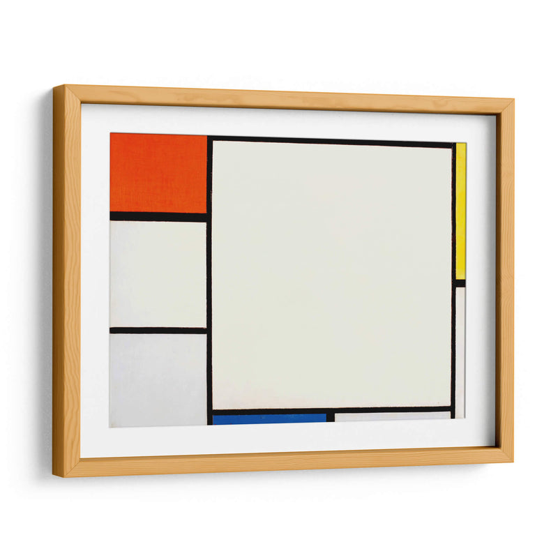 Composición II en rojo, azul y amarillo (1929) - Piet Mondrian | Cuadro decorativo de Canvas Lab