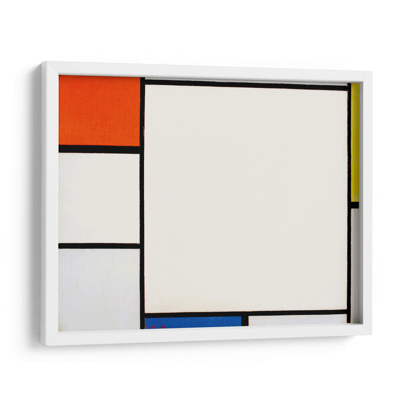 Composición II en rojo, azul y amarillo (1929) - Piet Mondrian | Cuadro decorativo de Canvas Lab