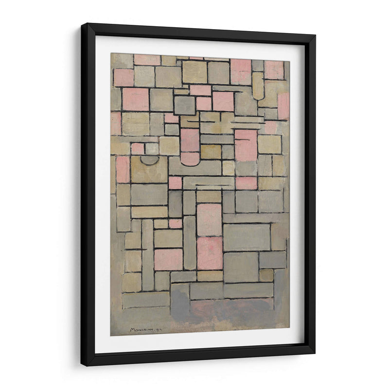 Composición VIII - Piet Mondrian | Cuadro decorativo de Canvas Lab