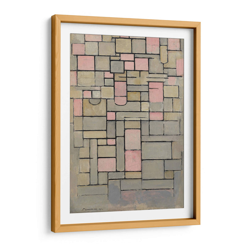 Composición VIII - Piet Mondrian | Cuadro decorativo de Canvas Lab