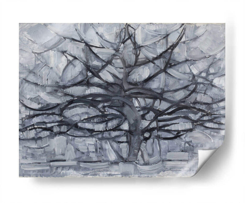El árbol gris - Piet Mondrian | Cuadro decorativo de Canvas Lab