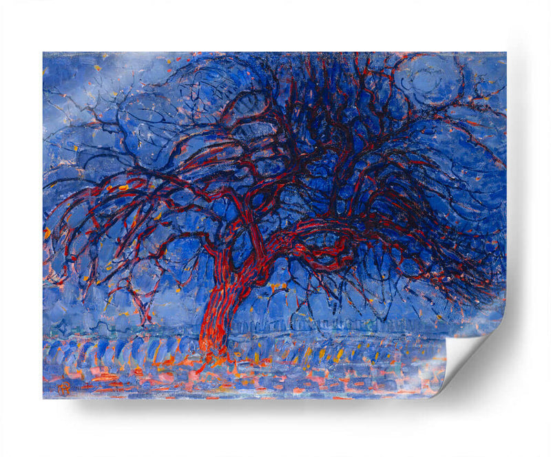 El árbol rojo - Piet Mondrian | Cuadro decorativo de Canvas Lab