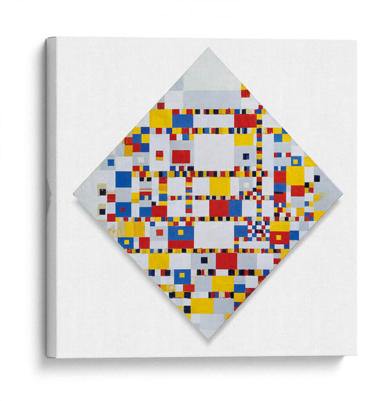 Victory Boogie-Woogie - Piet Mondrian | Cuadro decorativo de Canvas Lab