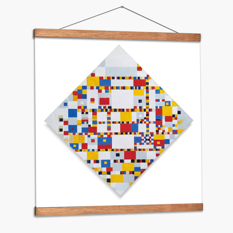 Victory Boogie-Woogie - Piet Mondrian | Cuadro decorativo de Canvas Lab