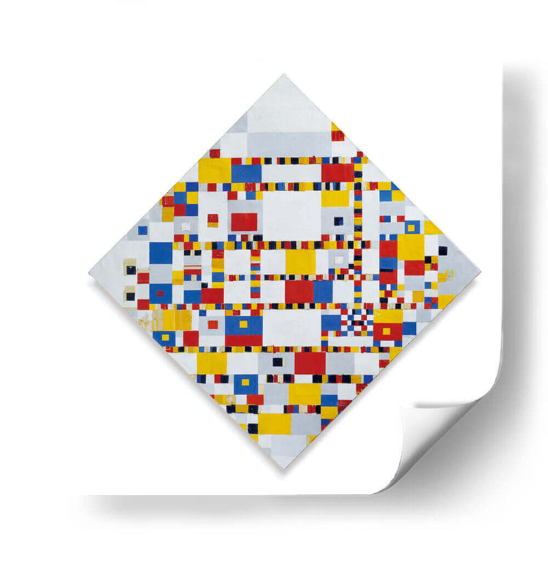 Victory Boogie-Woogie - Piet Mondrian | Cuadro decorativo de Canvas Lab