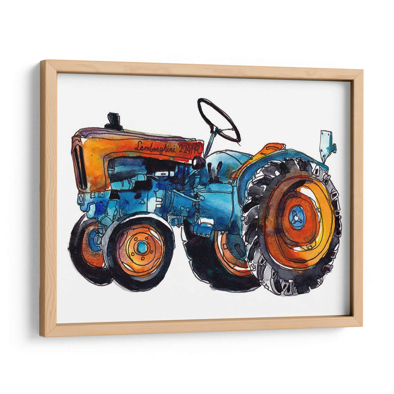 Estudio De Tractor Ii - Scherrer Finch | Cuadro decorativo de Canvas Lab