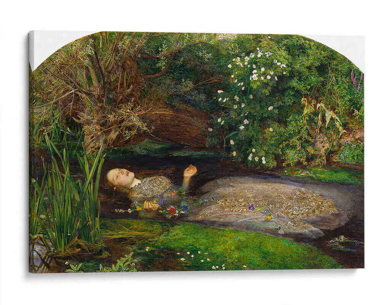 Ofelia - John Everett Millais | Cuadro decorativo de Canvas Lab