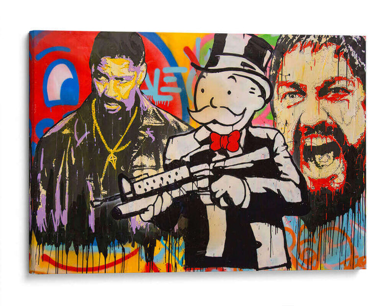 Denzel Leónidas - Alec Monopoly | Cuadro decorativo de Canvas Lab