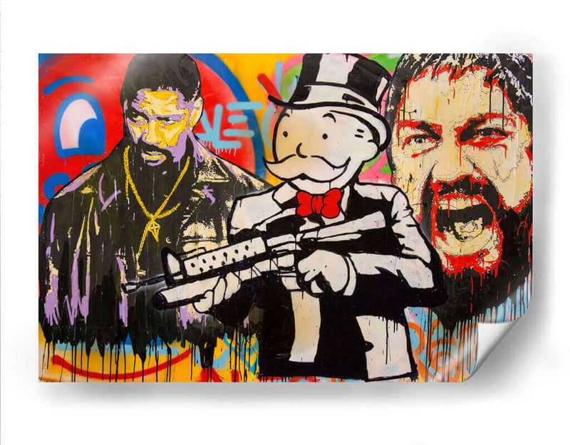 Denzel Leónidas - Alec Monopoly | Cuadro decorativo de Canvas Lab