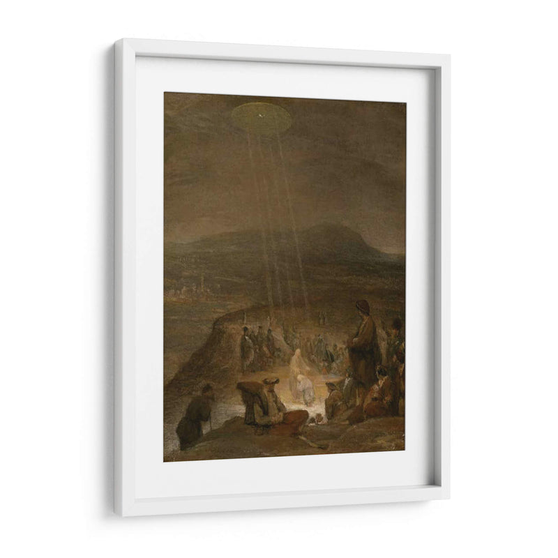 El bautismo de Cristo - Aert de Gelder | Cuadro decorativo de Canvas Lab