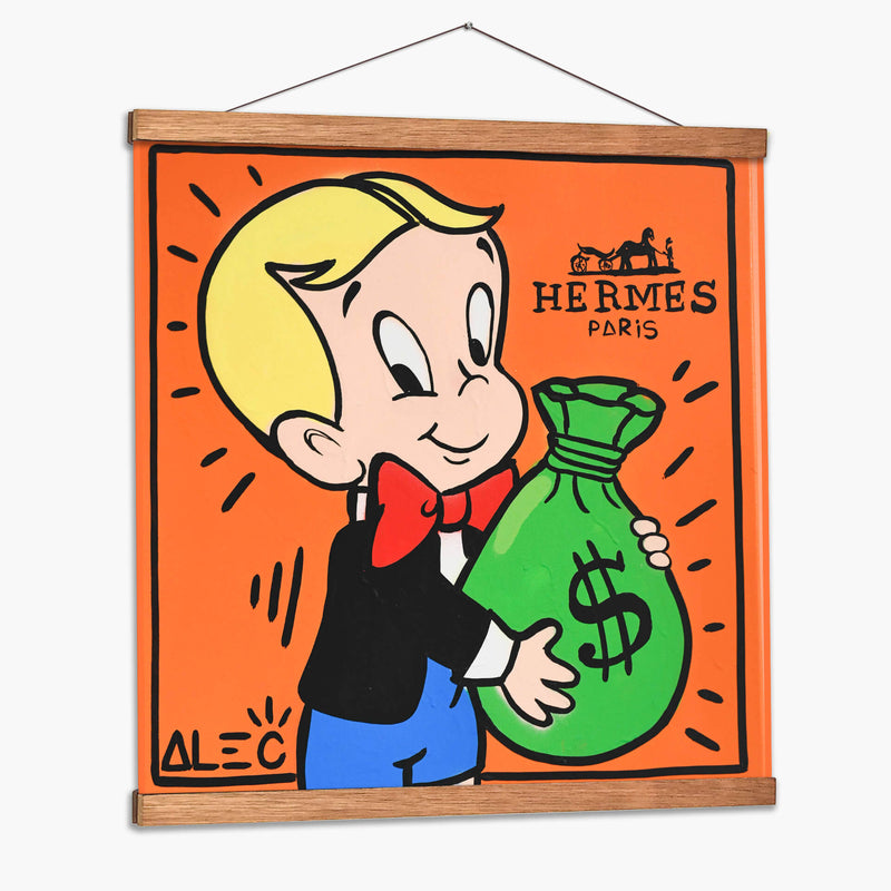 Richie Hermès - Alec Monopoly | Cuadro decorativo de Canvas Lab