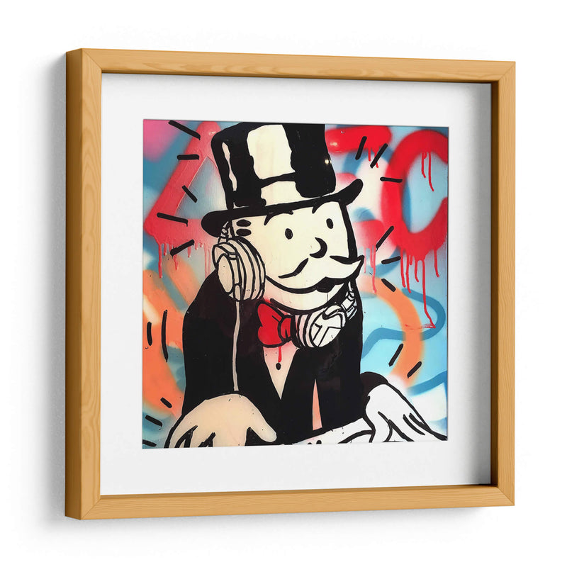 DJ Blitz - Alec Monopoly | Cuadro decorativo de Canvas Lab
