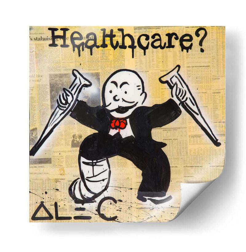 Healthcare - Alec Monopoly | Cuadro decorativo de Canvas Lab