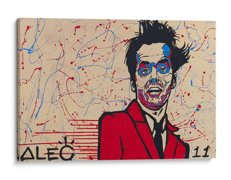 Jack Nicholson - Alec Monopoly | Cuadro decorativo de Canvas Lab