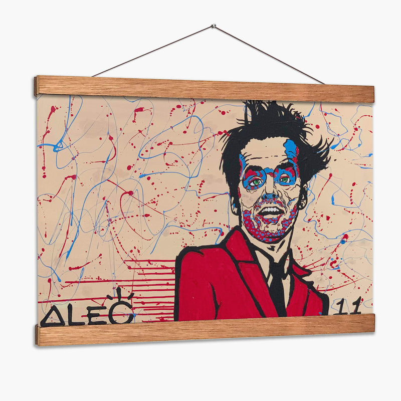 Jack Nicholson - Alec Monopoly | Cuadro decorativo de Canvas Lab