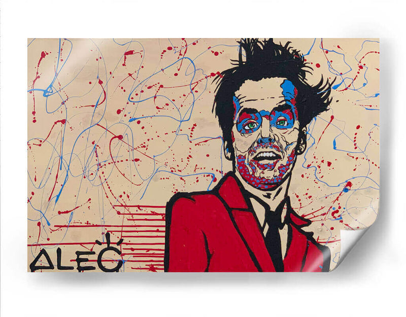 Jack Nicholson - Alec Monopoly | Cuadro decorativo de Canvas Lab