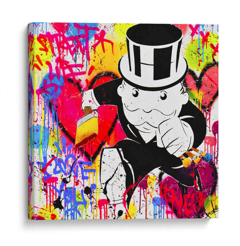 Monopoly in Love - Vincent Bardou | Cuadro decorativo de Canvas Lab