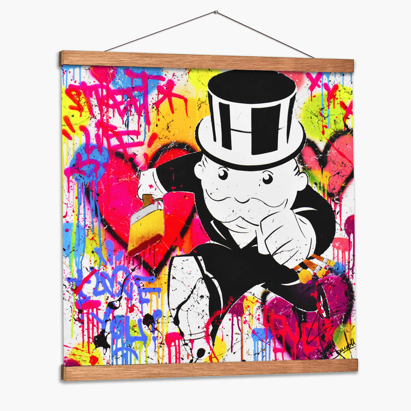 Monopoly in Love - Vincent Bardou | Cuadro decorativo de Canvas Lab