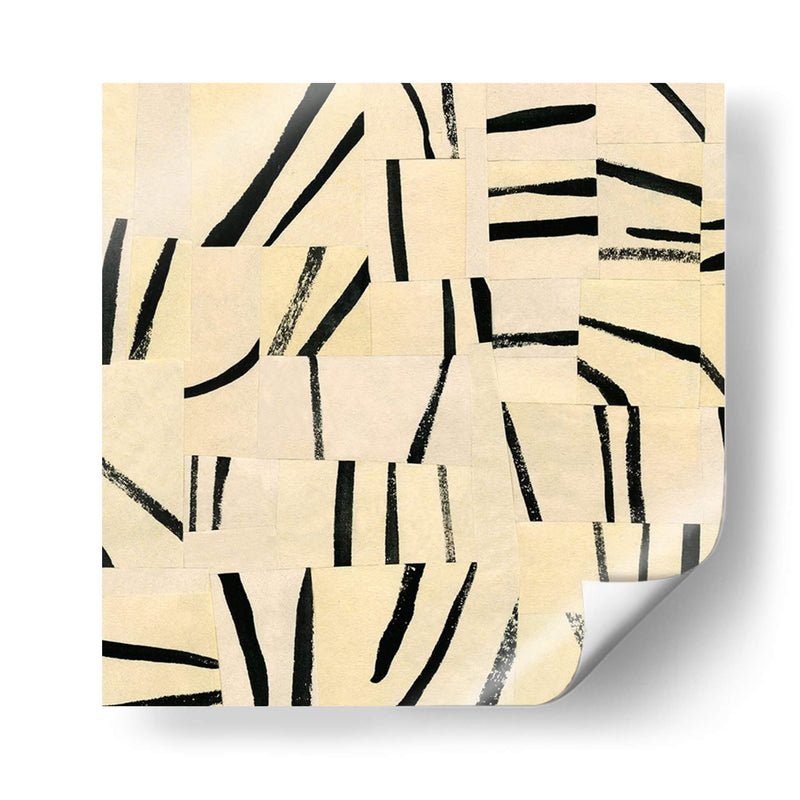 Grid Abstracta I - Gerard Paul Deshayes | Cuadro decorativo de Canvas Lab