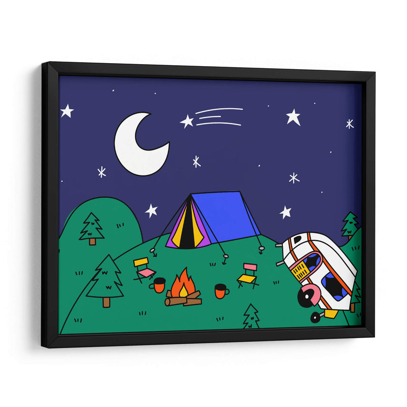 Camping Trip - Marcela Illustrates | Cuadro decorativo de Canvas Lab