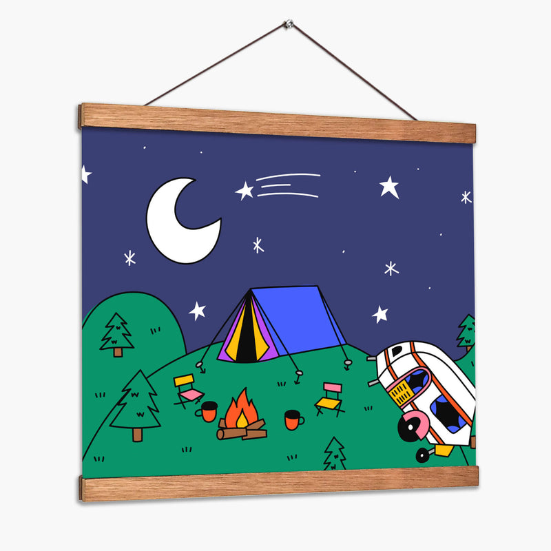 Camping Trip - Marcela Illustrates | Cuadro decorativo de Canvas Lab