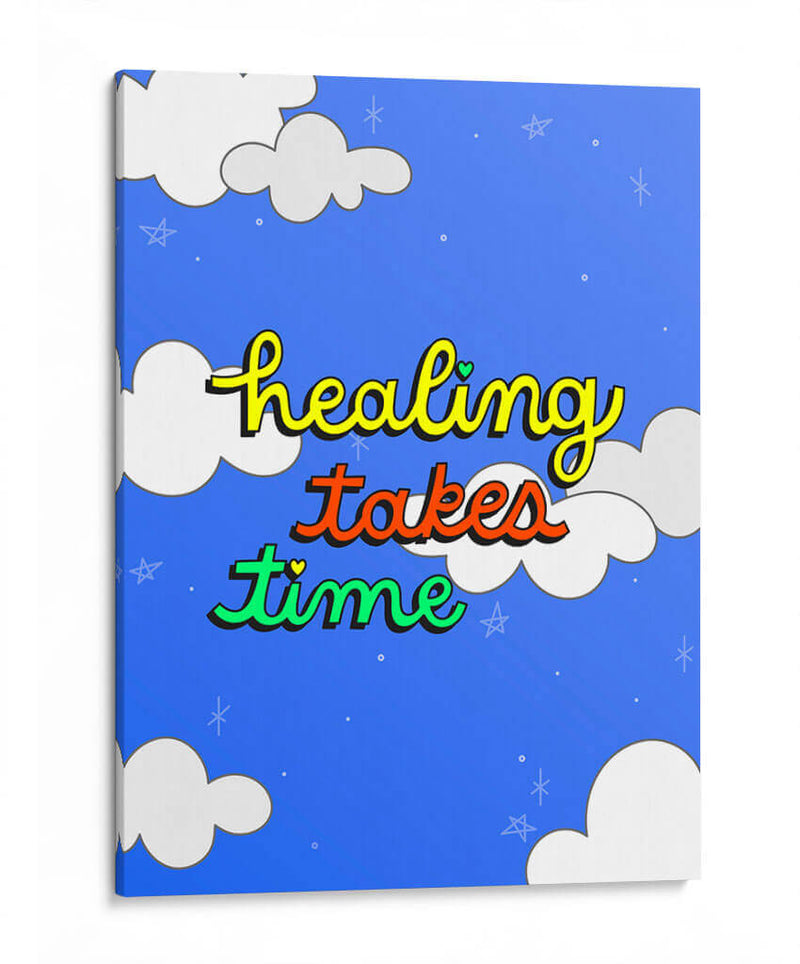 Healing Takes Time - Marcela Illustrates | Cuadro decorativo de Canvas Lab