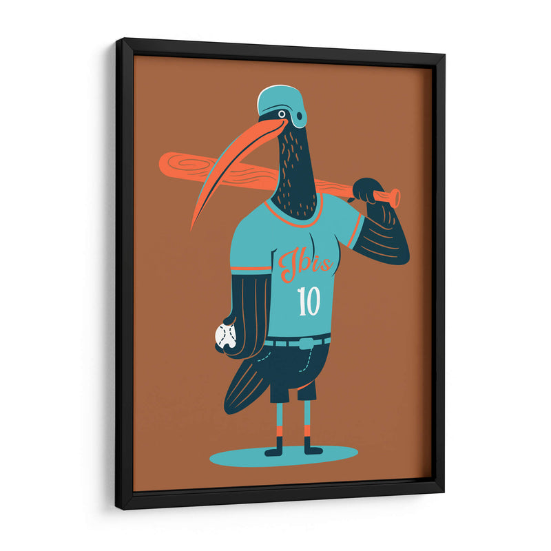 El ibis de Grandes Ligas - Najesi | Cuadro decorativo de Canvas Lab